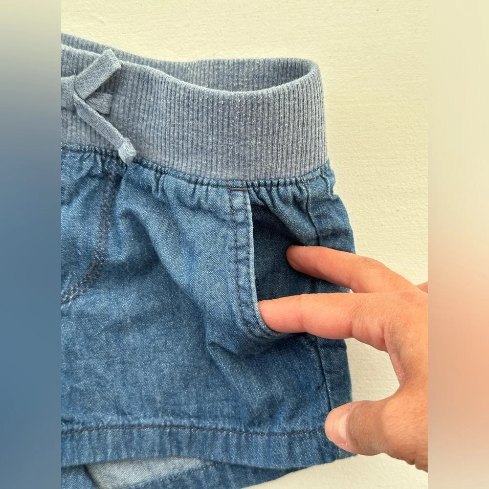 The Children’s Place Girls Pull-On Jean Shorts size 4